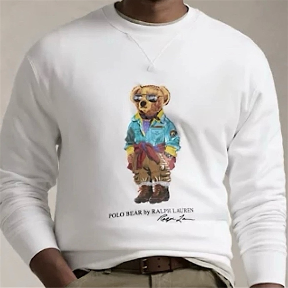 Polo Bear by Ralph Lauren Fleece Sweatshirt Mens Big & Tall Polo Crew Sweatshirt
